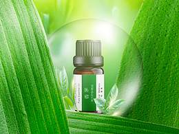 电商详情页之香茅精油广告海报主图详情页全案设计 