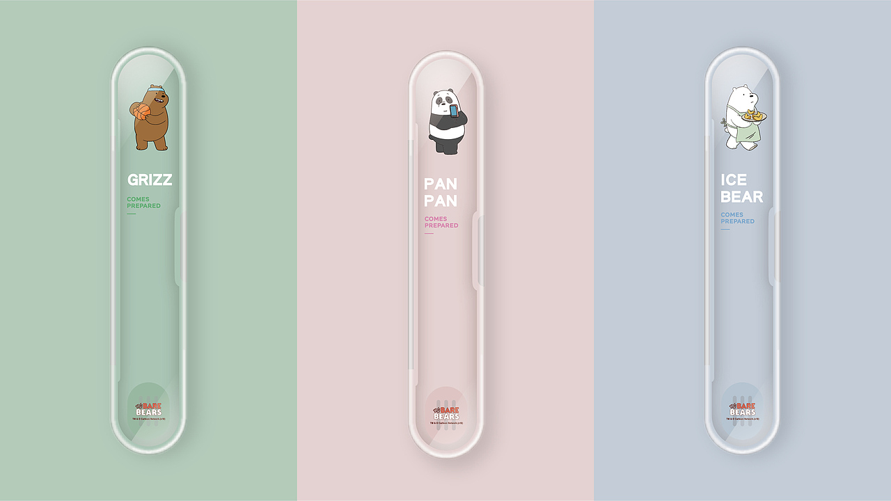 MINISO名创优品-主题IP应用 定制餐具套装（图ZMTUzMjgzOTM2） - 包装 - 站酷设计师半末家居原创素材 - 站酷ZCOOL