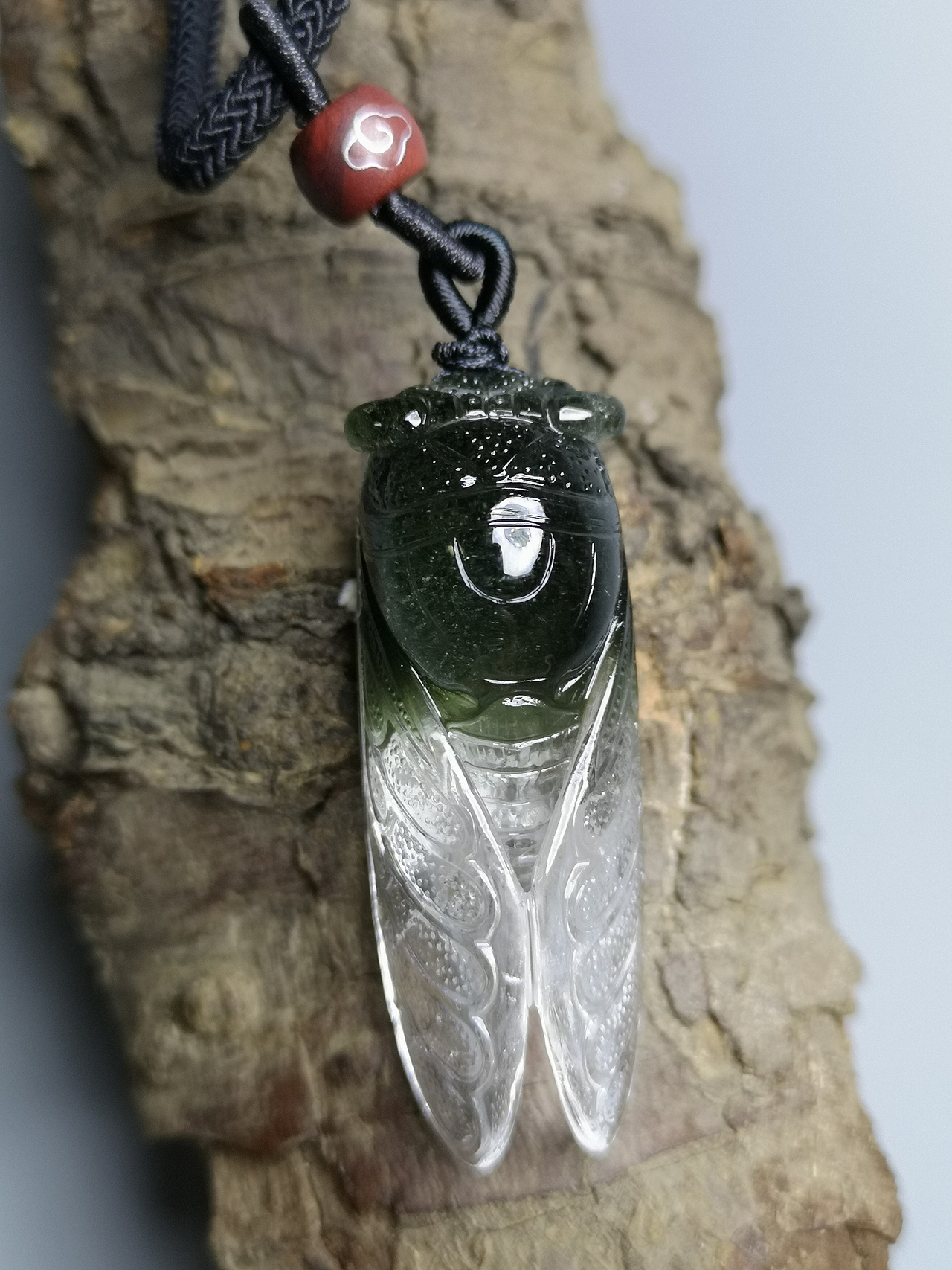 巧夺天工，手工雕刻蝉（图ZMTcyOTY4NTAw） - 首饰设计 - 站酷设计师Z57807671原创素材 - 站酷ZCOOL