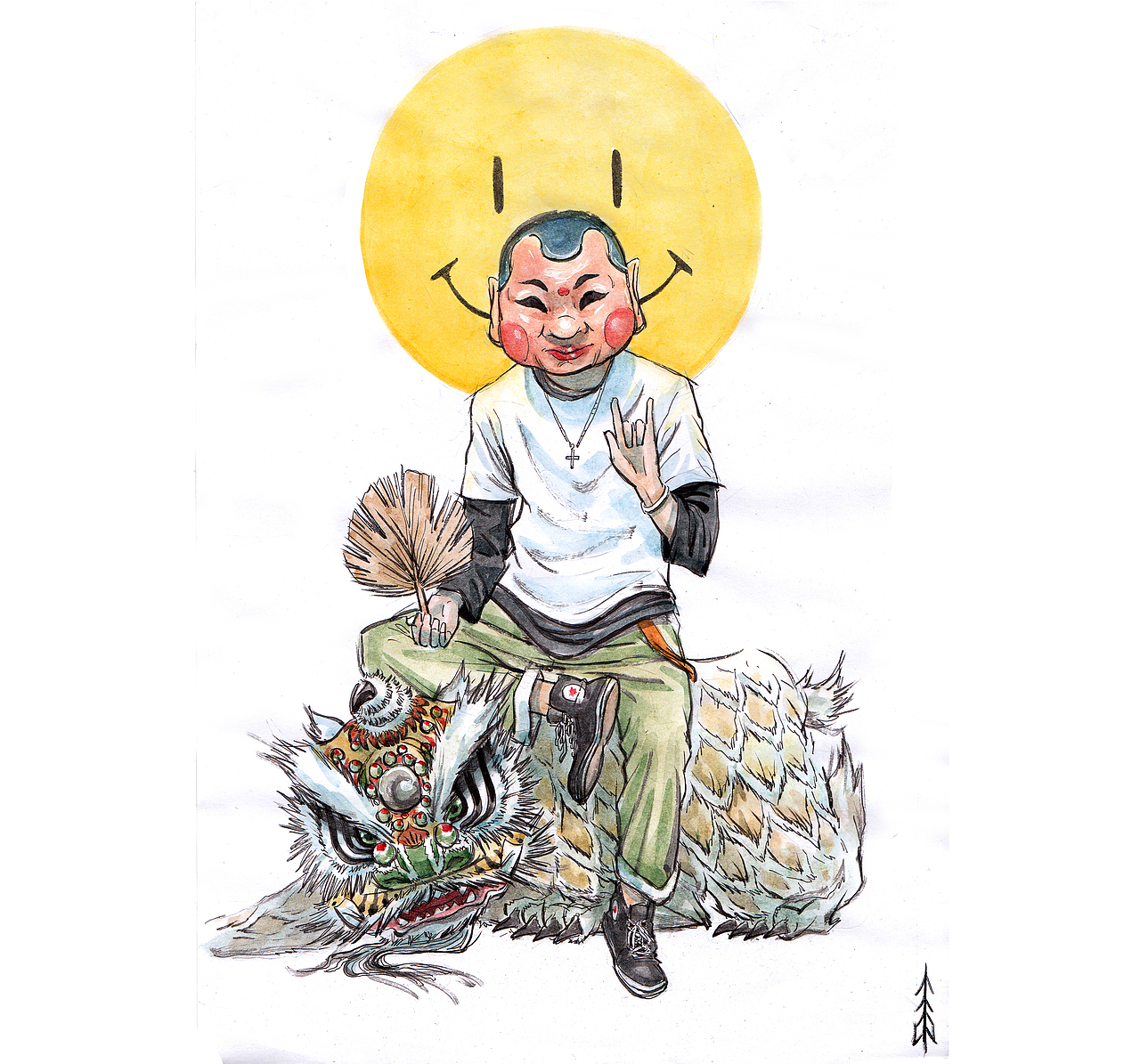 《醒魂》系列绘画作品（图ZMTgxNDAxNzY0） - 创作习作 - 站酷设计师何浩斌原创素材 - 站酷ZCOOL