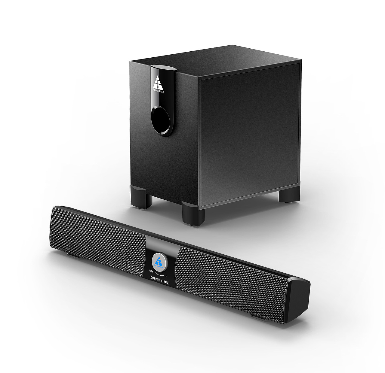 金河田 游戏音响 电竞游戏 电脑 耳机 建模 渲染