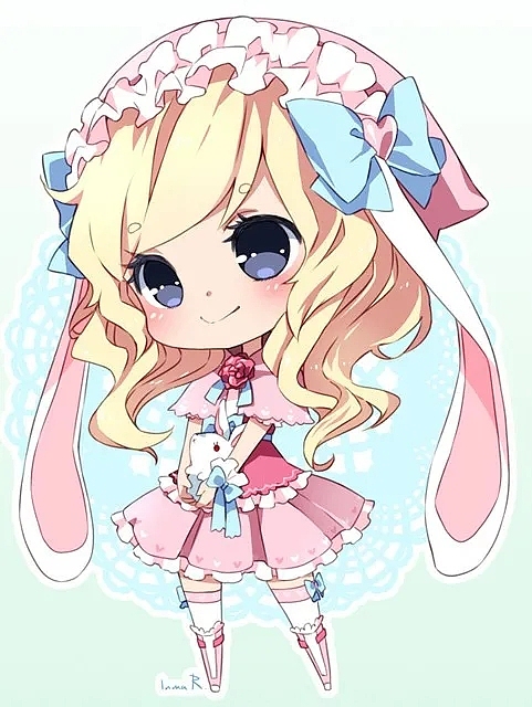 Q版可爱风临摹素材