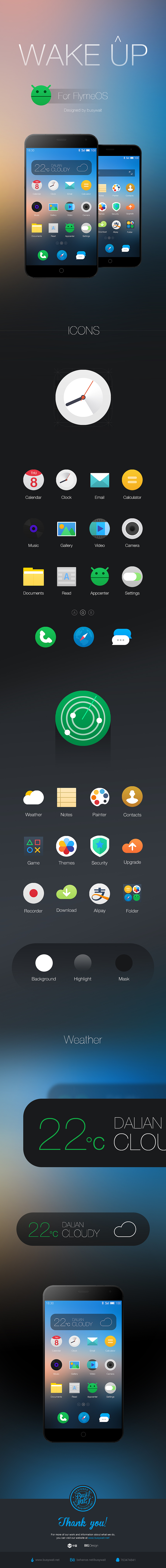 wakeup(final)（图ZMjI1ODMzODg=） - 主题/皮肤 - 站酷设计师busywait原创素材 - 站酷ZCOOL