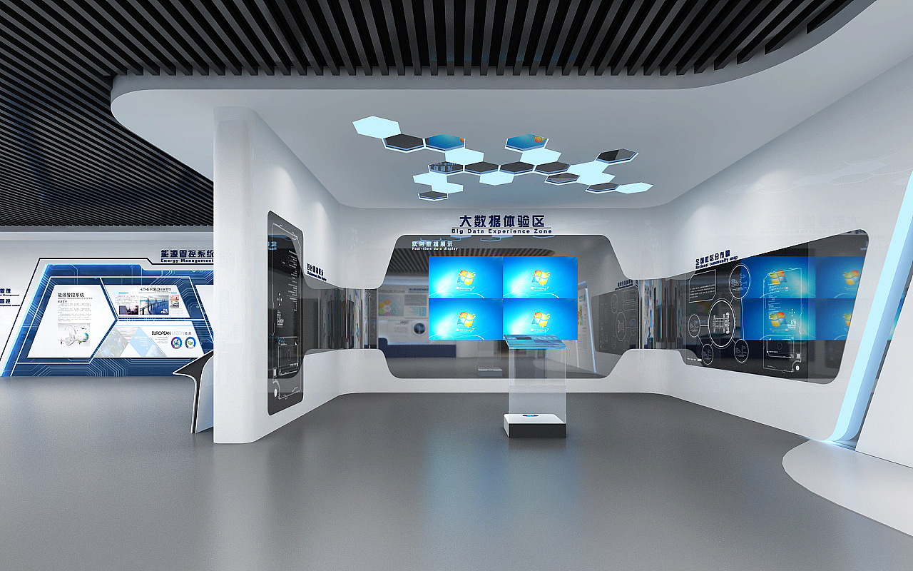 企业展厅设计（图ZMjA0Njk2NzMy） - 建筑/空间 - 站酷设计师设计小丸子j原创素材 - 站酷ZCOOL
