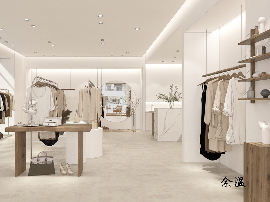 forest韩式服装店设计