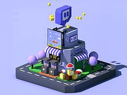 C4D作品参考