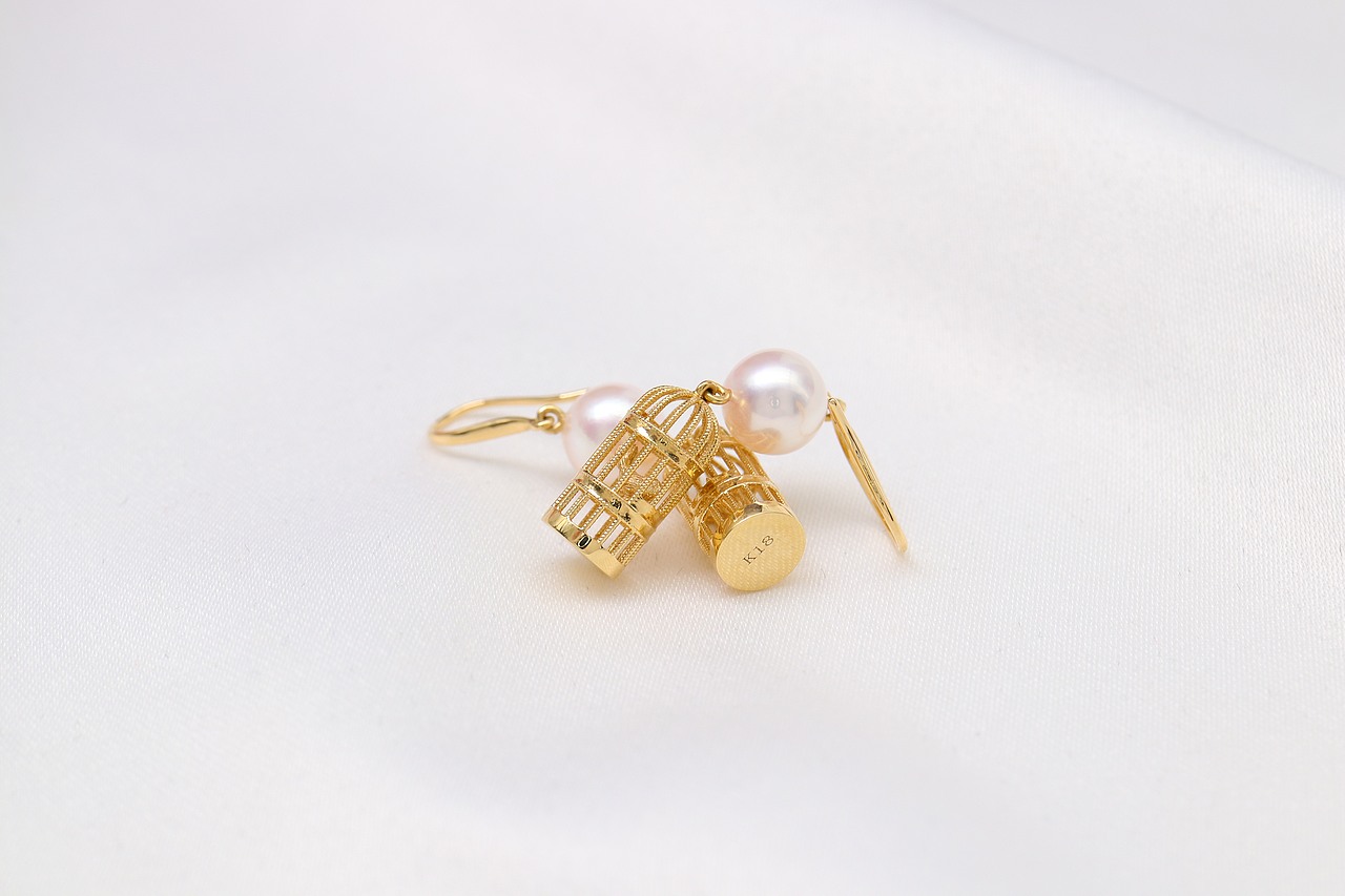 K金鸟笼耳坠 精致工艺 原图 场景摄影（图ZMjAwNDQ4NTM2） - 时尚/艺术摄影 - 站酷设计师浩然儿啊原创素材 - 站酷ZCOOL