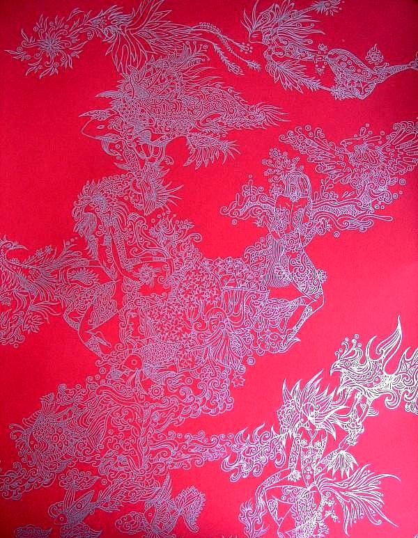 黑白映画 の 线描达笔——四季