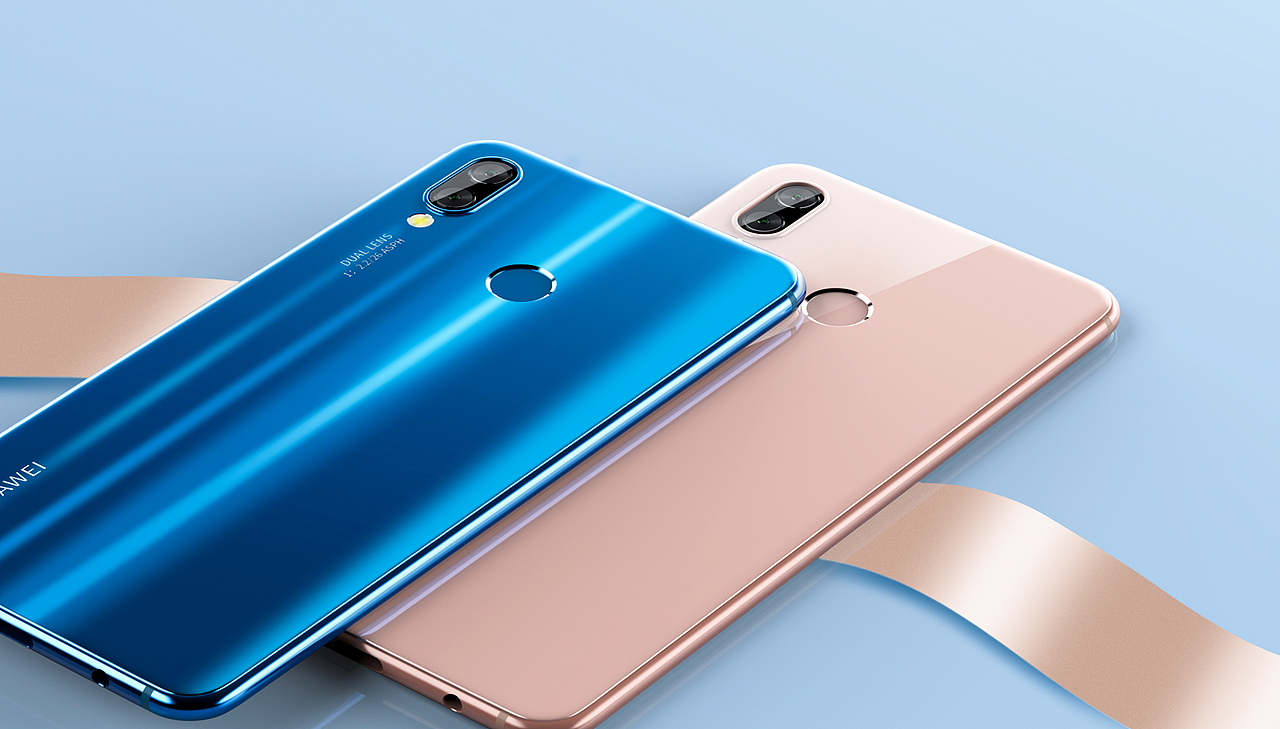 华为nova3e 手机 修图 渲染