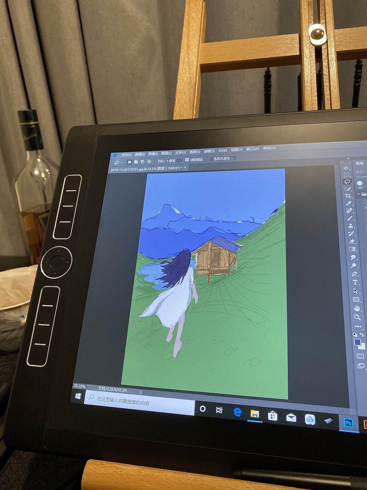 王小波-《黄金时代》插画习作·原画·概念设计（图ZMTkyMzQyMjA4） - 创作习作 - 站酷设计师郭蒹Gale原创素材 - 站酷ZCOOL