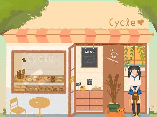 这样的日系面包店,你会喜欢吗?