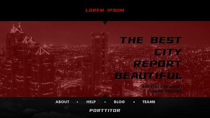 PPT画册创意模仿设计