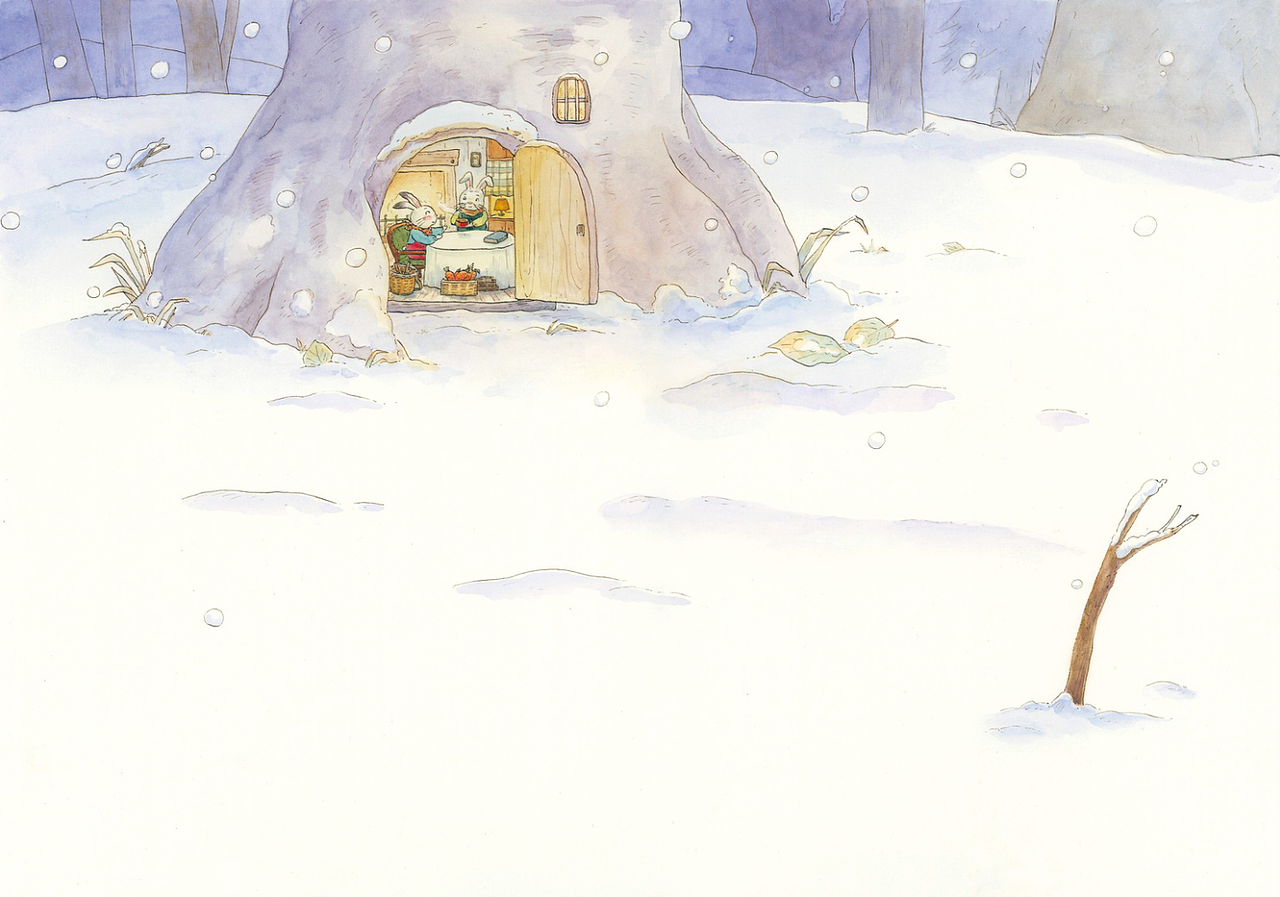 《兔子日记》作画步骤构思（图ZMjM5ODc0NTU2） - 绘本 - 站酷设计师晓茑原创素材 - 站酷ZCOOL