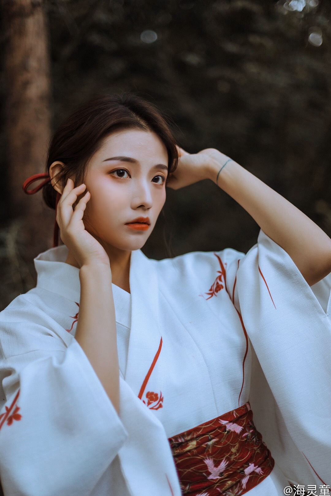 《森林和服》（图ZMTQxMDQ4ODky） - 人像摄影 - 站酷设计师海灵童原创素材 - 站酷ZCOOL