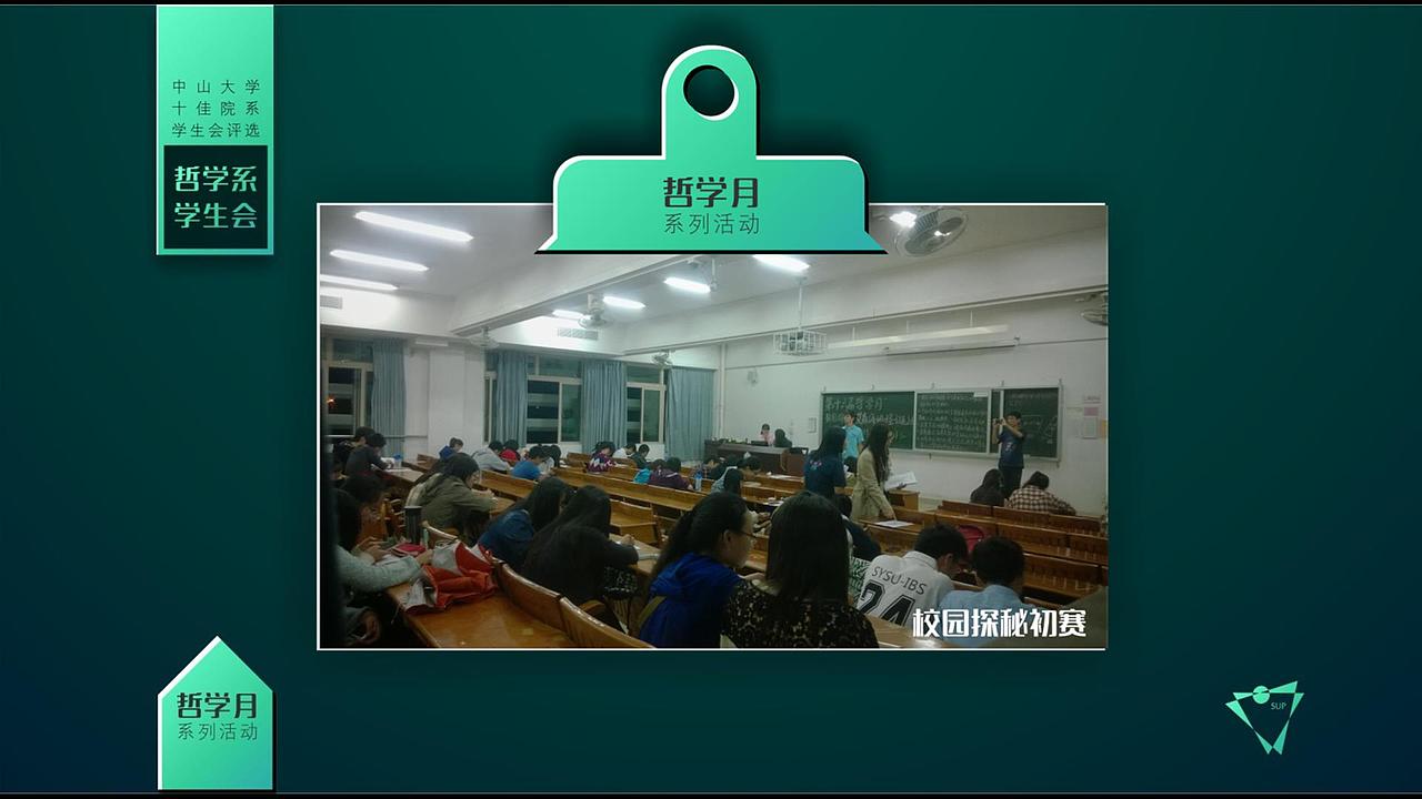 中山大学院系十佳学生会评选之哲学系学生会PPT展示
