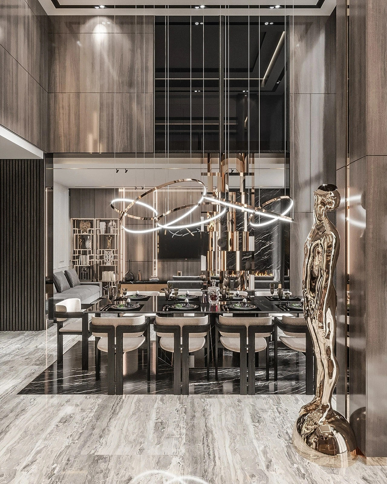 高级灰艺术,极致奢华!