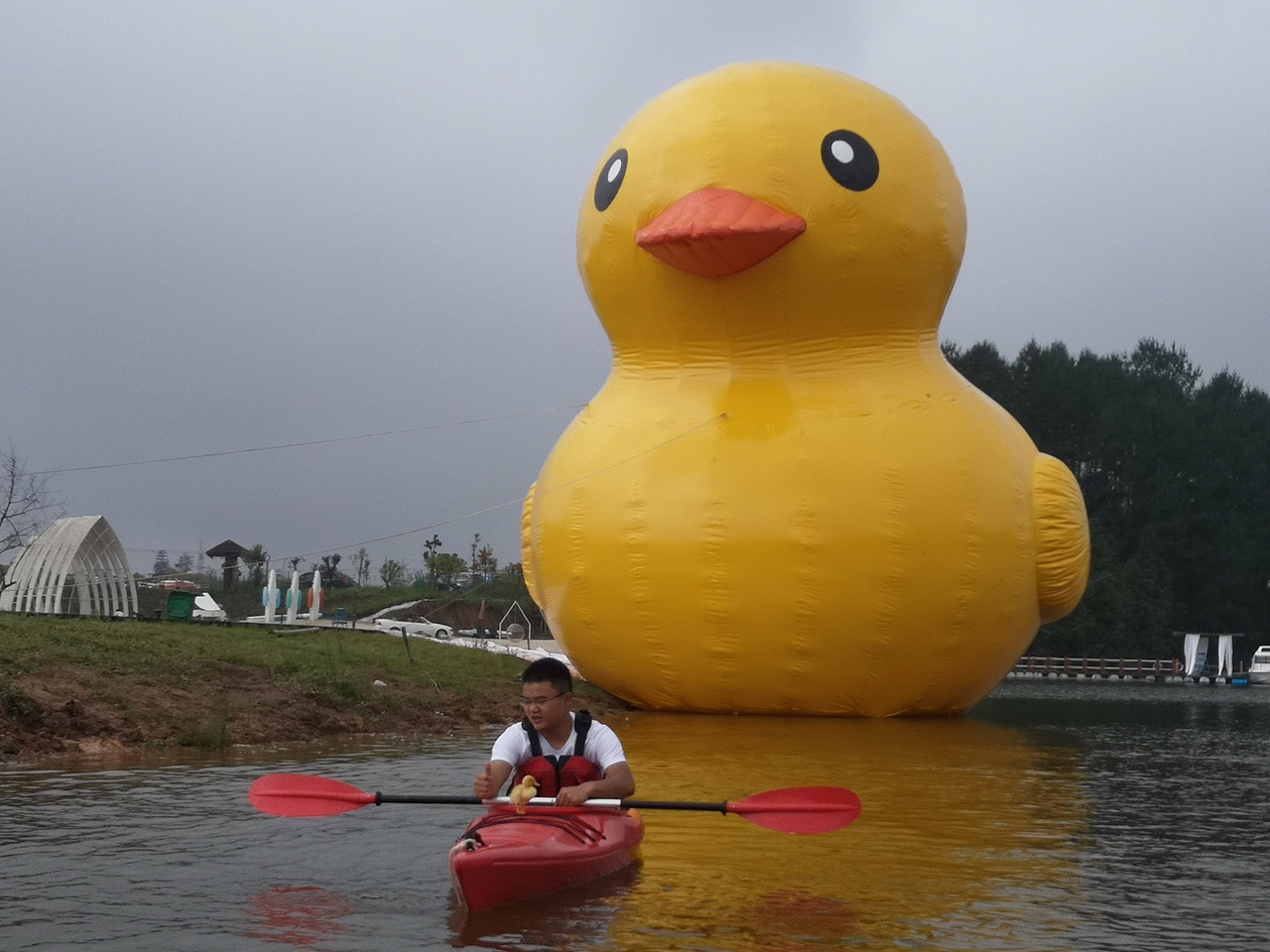 重庆皮划艇拓展团建(南川黎香湖)