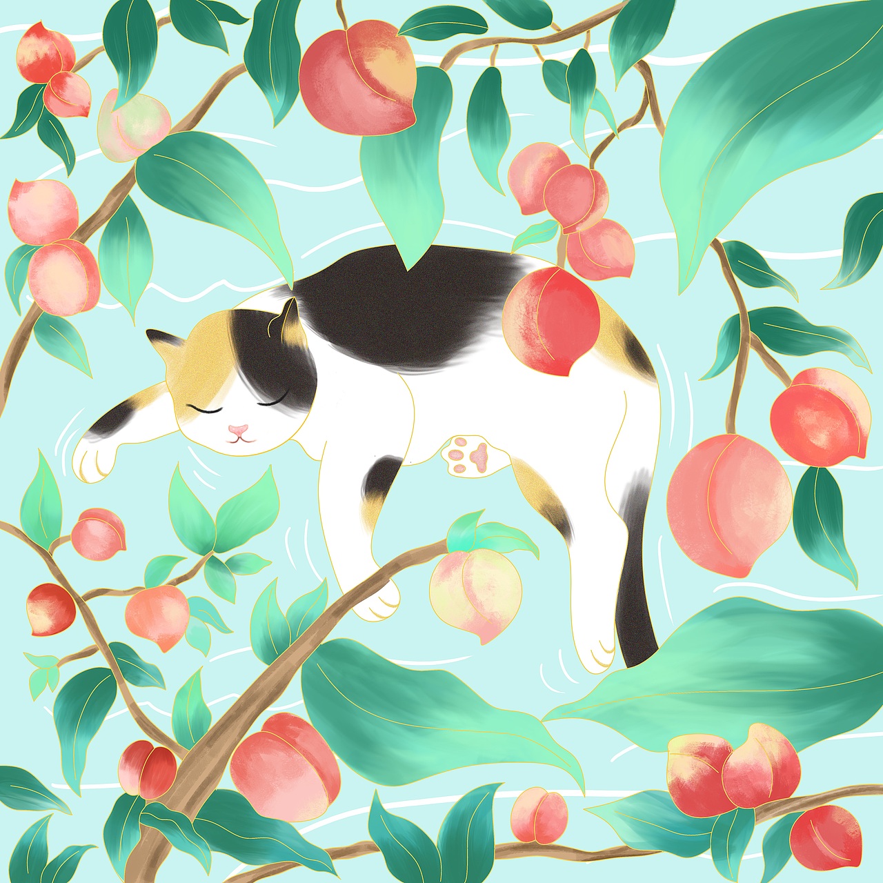 猫咪🐱（图ZMjY5OTMwOTk2） - 商业插画 - 站酷设计师今天画点啥原创素材 - 站酷ZCOOL