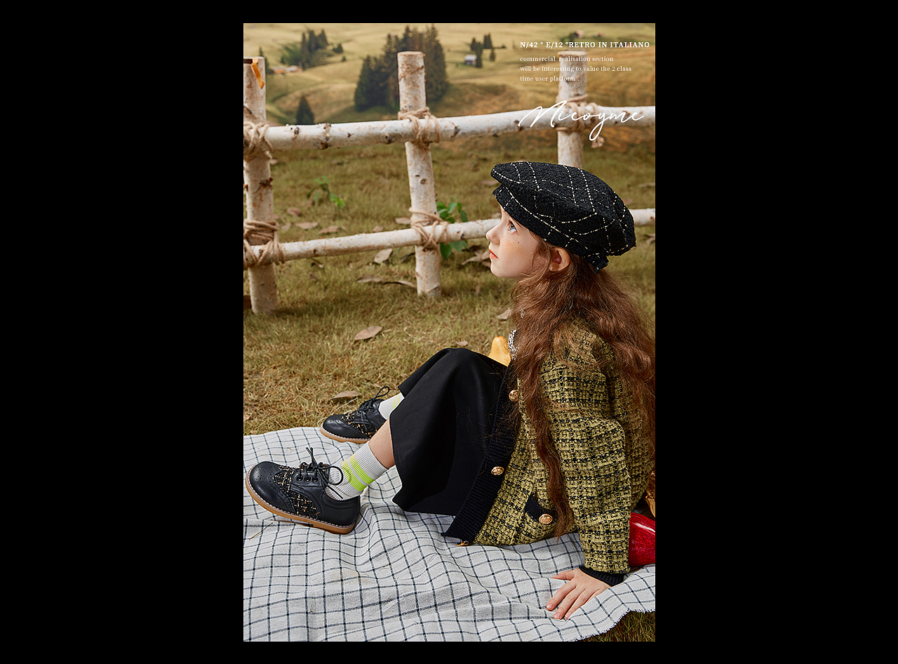 Children's shoes brand shooting