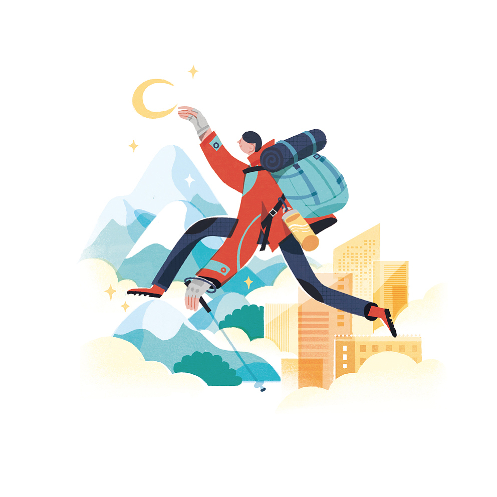 杂志封面画稿（图ZMTQ2Nzk0MDE2） - 商业插画 - 站酷设计师老老老鱼原创素材 - 站酷ZCOOL