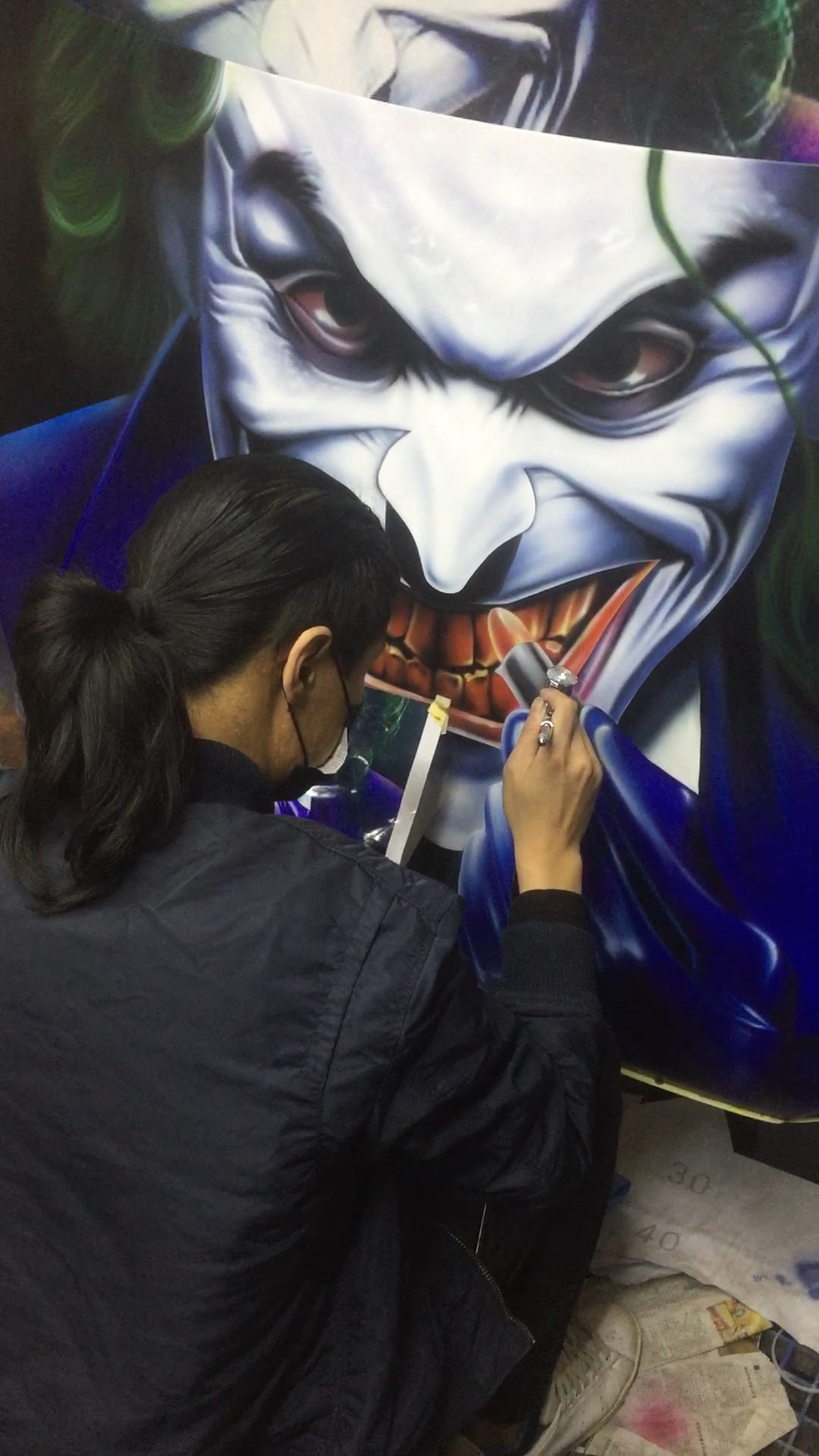 纯手工汽车彩绘