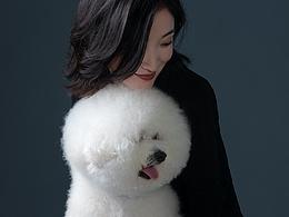 千惠和熊猫【均木纪实宠物摄影】