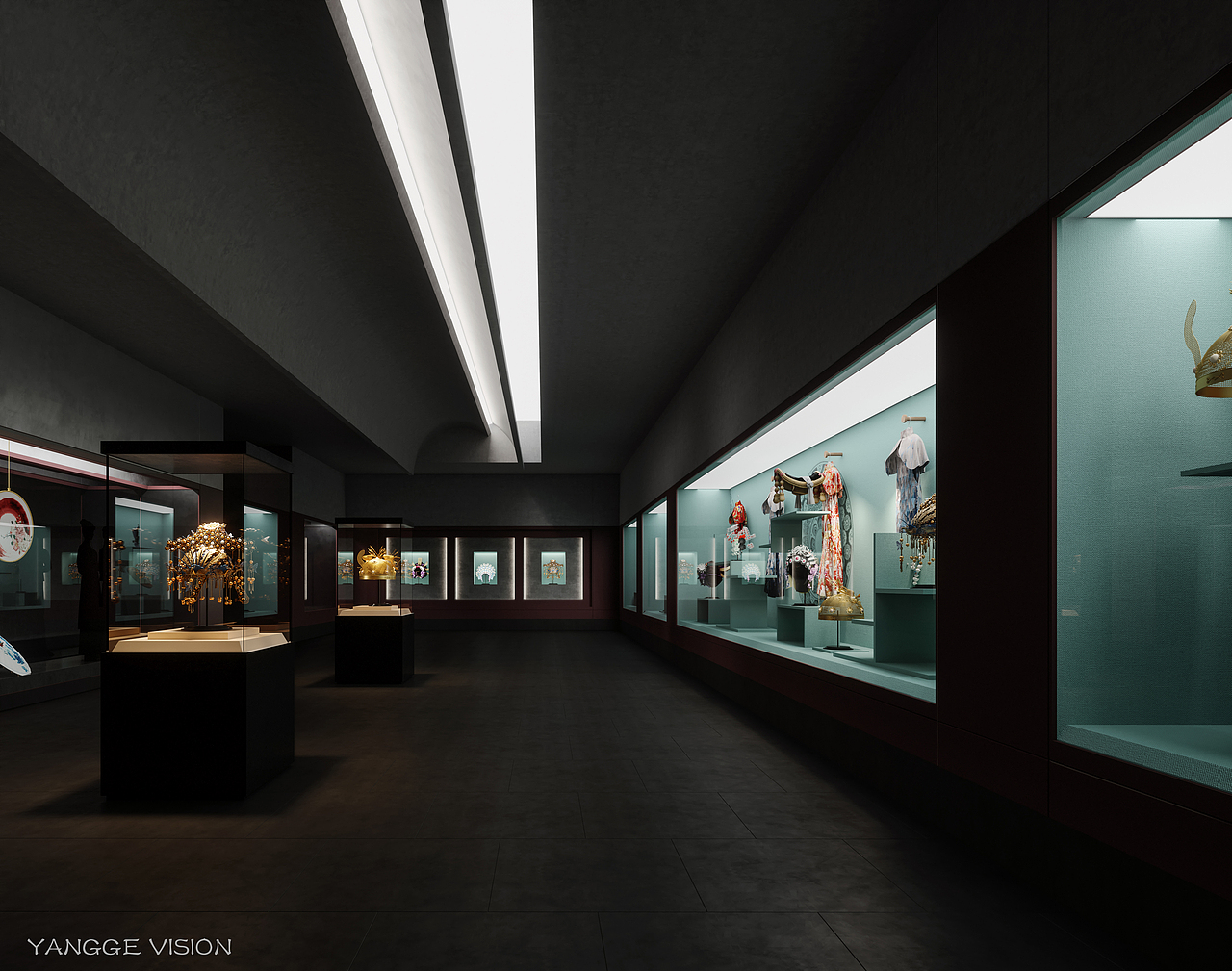 博物馆展厅|空间|商业空间设计|画图小哥 - 原创作品 - 站酷 (zcool)