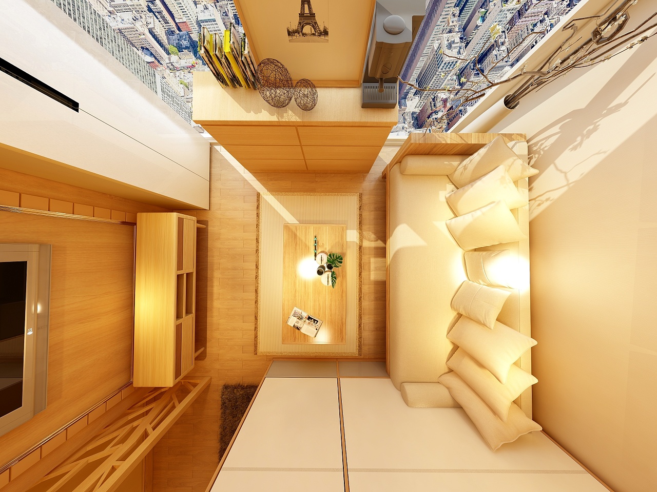 俯视图一|空间|室内设计|林超的小屋 - 原创作品 - 站酷 (ZCOOL)
