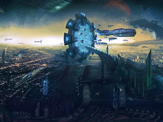 电影和游戏.科幻场景