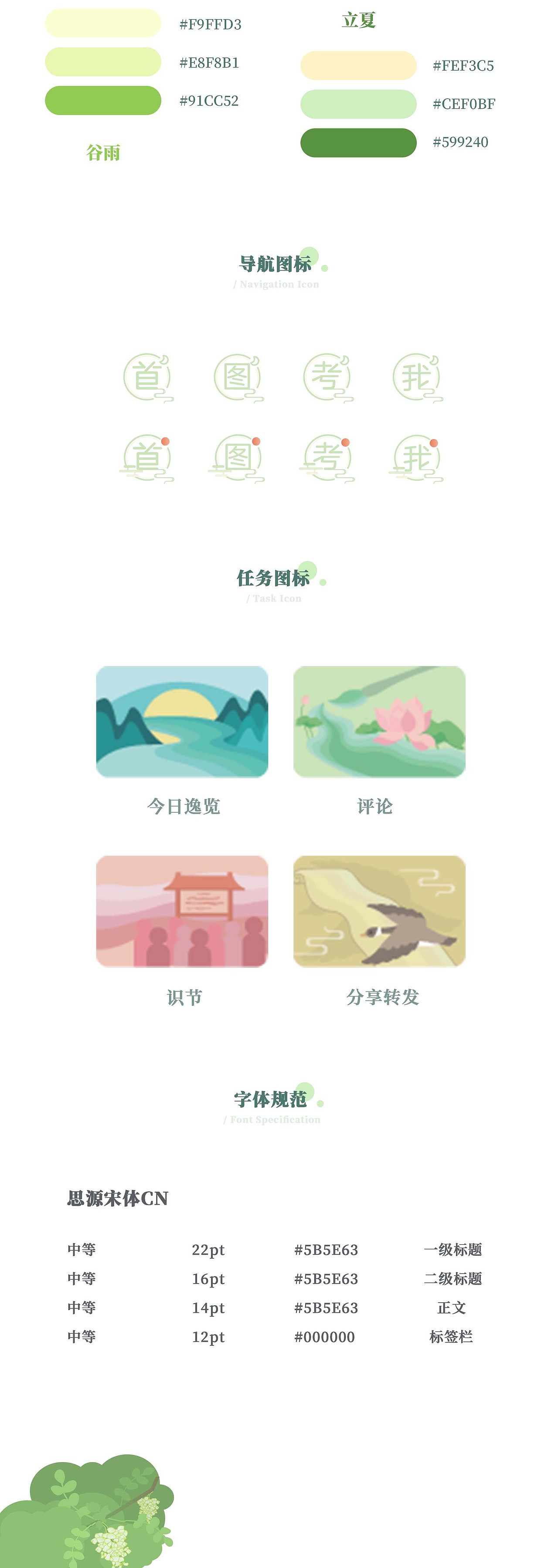 知时app——二十四节气入门图解社区（图ZMzA0MDI4MzA0） - 交互/UE - 站酷设计师kiriiiiiii原创素材 - 站酷ZCOOL