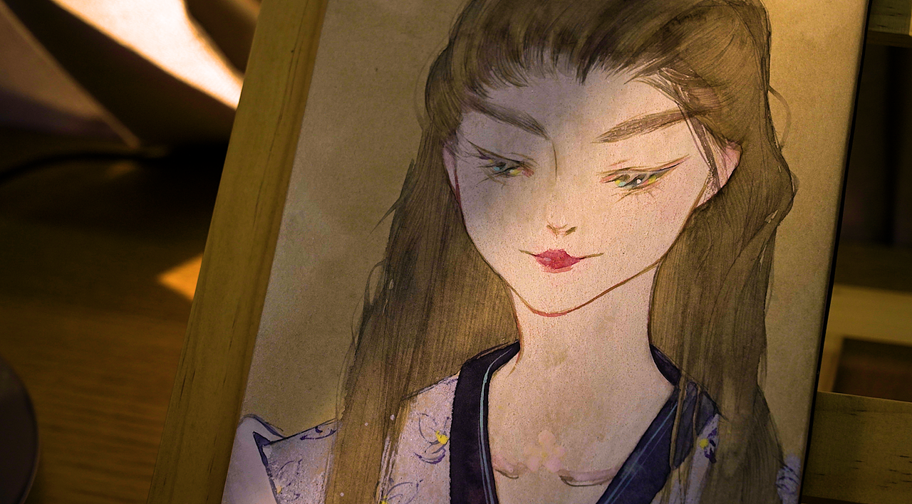 国风手绘:罗浮仙子