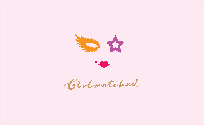 girlmatched(混搭女孩)标志设计（图ZMTM4NTk0MTI=） - Logo - 站酷设计师ws104sy原创素材 - 站酷ZCOOL