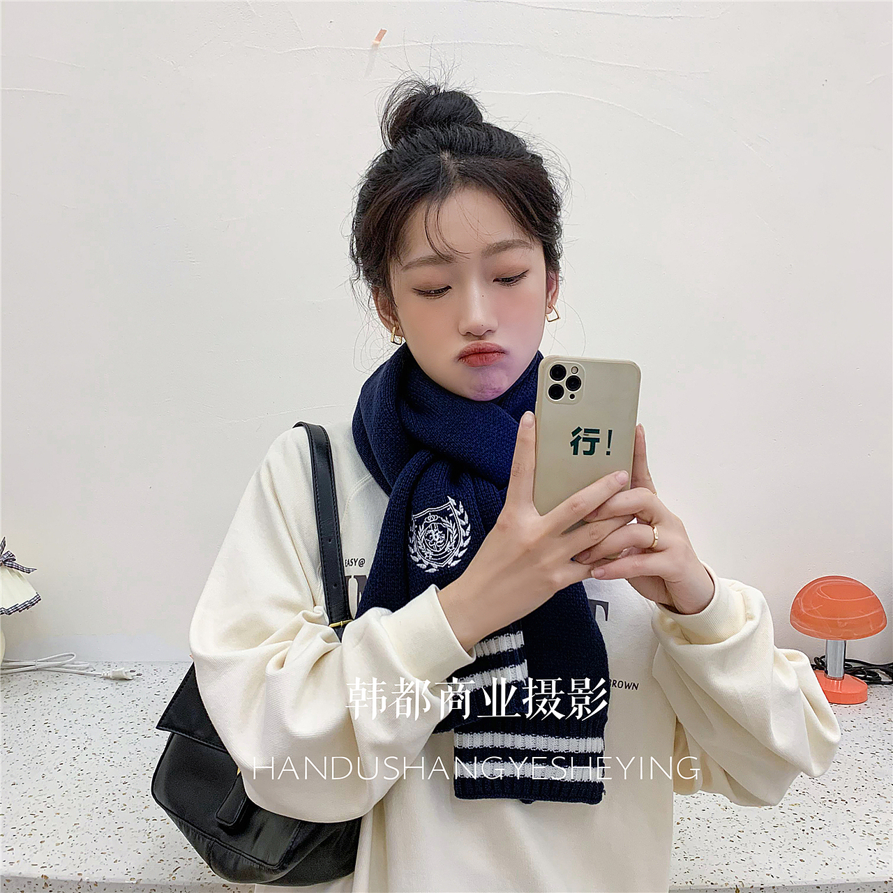 帽子耳钉手套围巾