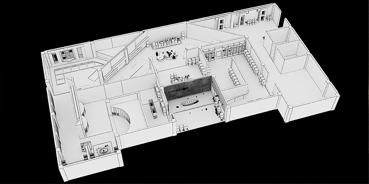 展示空间设计（图ZNTM1NDk0Njg=） - 建筑设计 - 站酷设计师起毛球的记忆原创素材 - 站酷ZCOOL