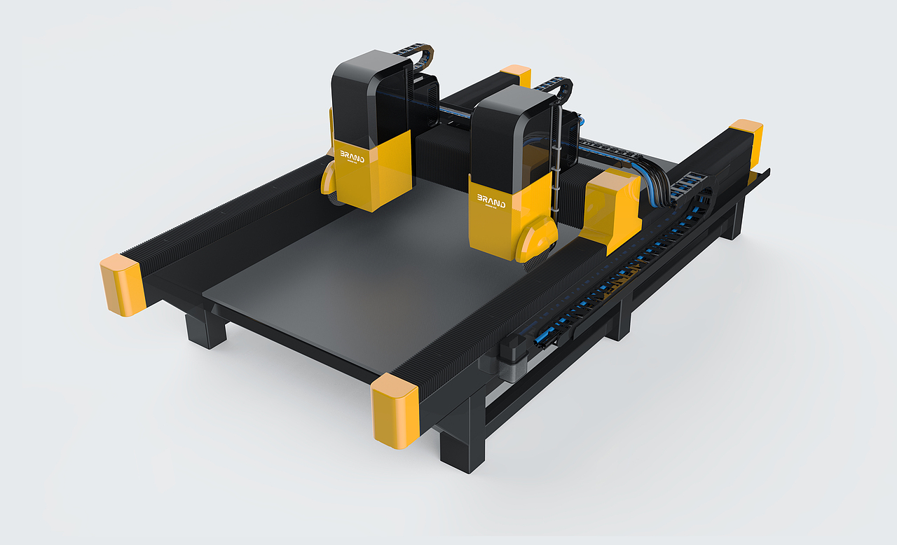 石材雕刻机|工业/产品|工业用品/机械|蓝茵设计_原创作品-站酷(zcool)