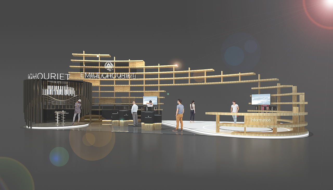 三年前一些小展台（图ZMTM1NjY3MDYw） - 展陈设计 - 站酷设计师张大键原创素材 - 站酷ZCOOL