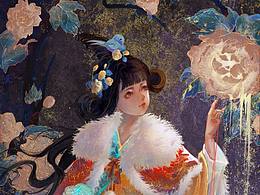 非遗拟人系列之-绒花