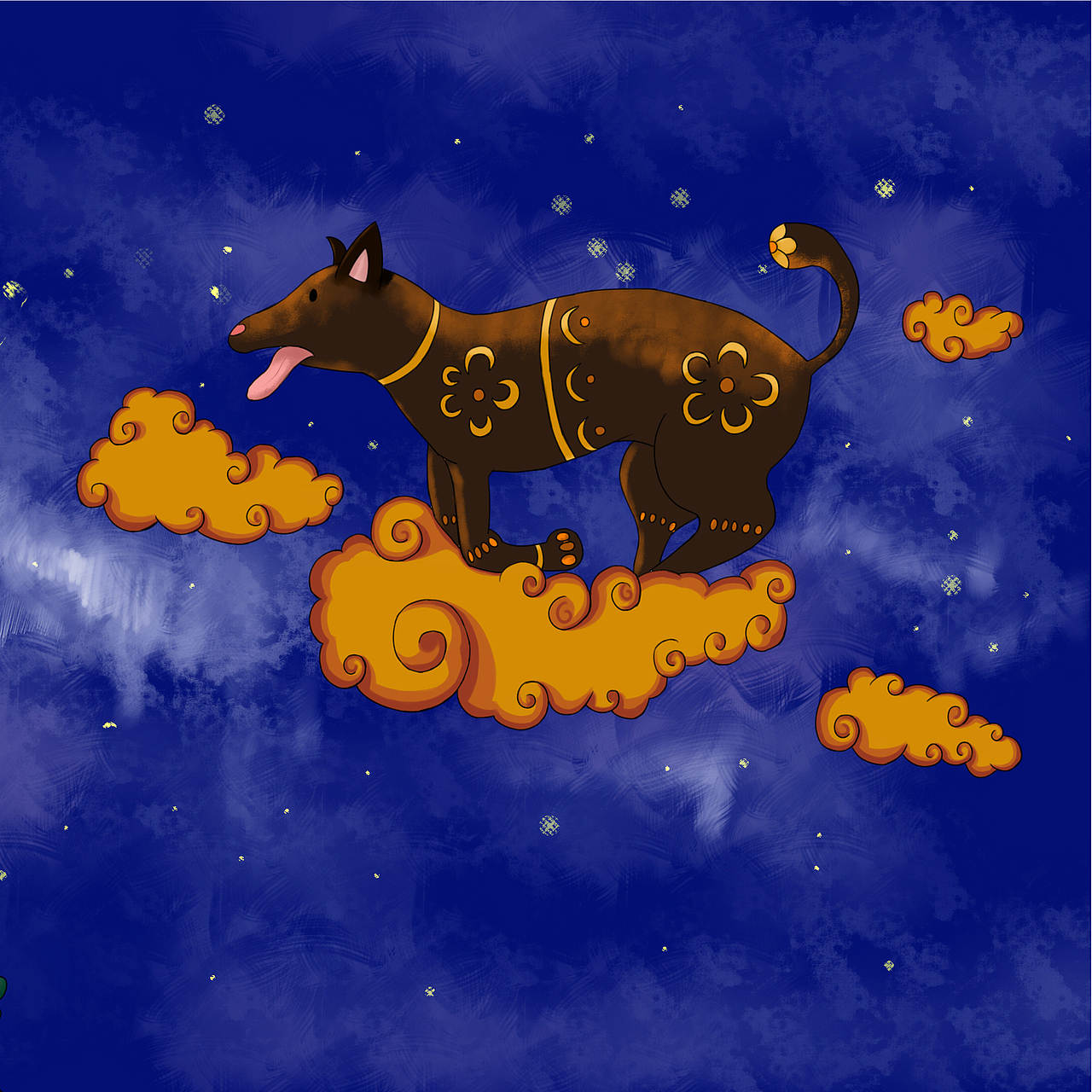 绘本《天狗食月》