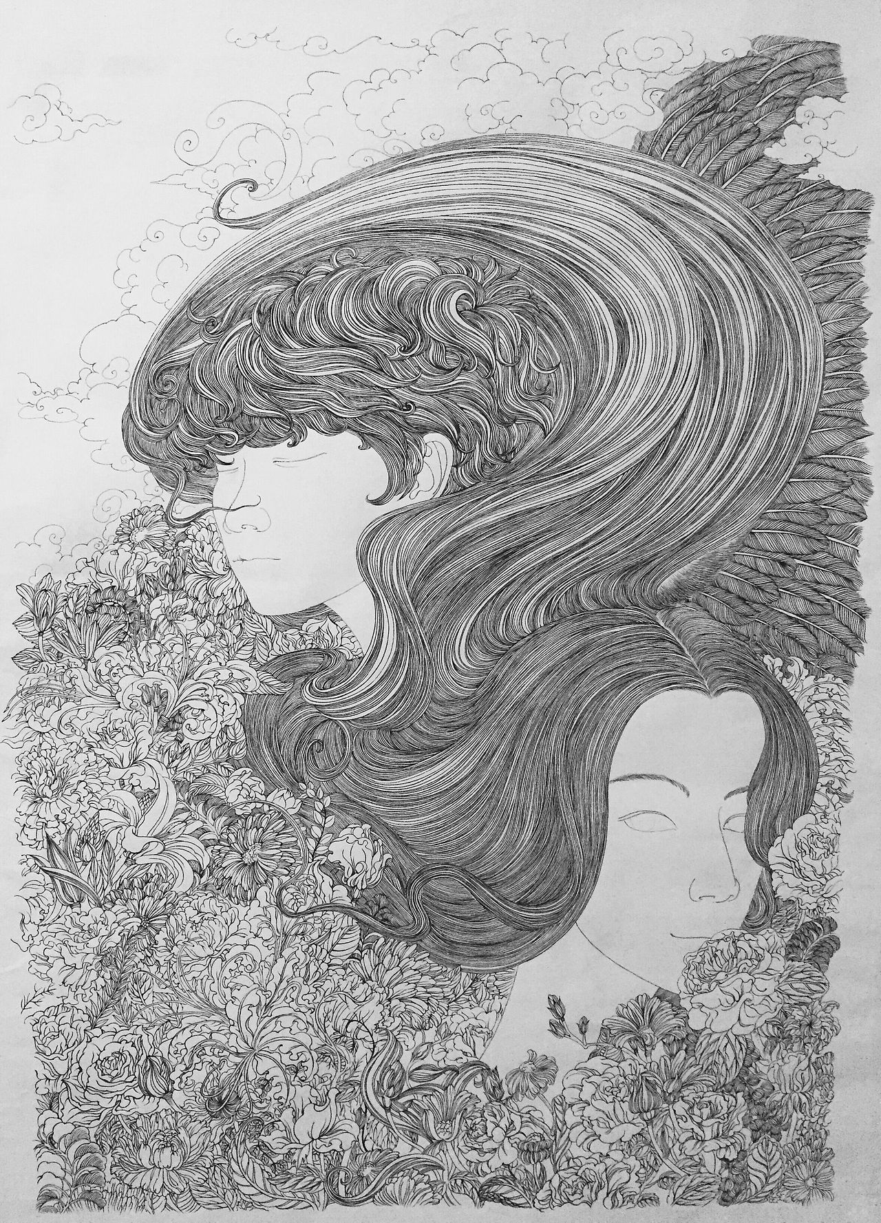 给朋友定制的一些画（图ZMTMwMjE3MDUy） - 艺术插画 - 站酷设计师周感平原创素材 - 站酷ZCOOL