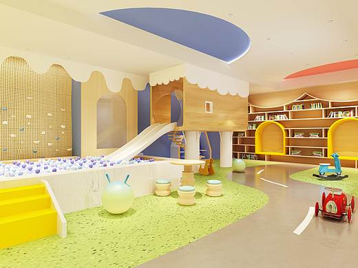 早教中心设计（个人主页-ZMzkwOTIwNjQ=） - 家装设计 - 站酷设计师快乐的小神仙原创素材 - 站酷ZCOOL