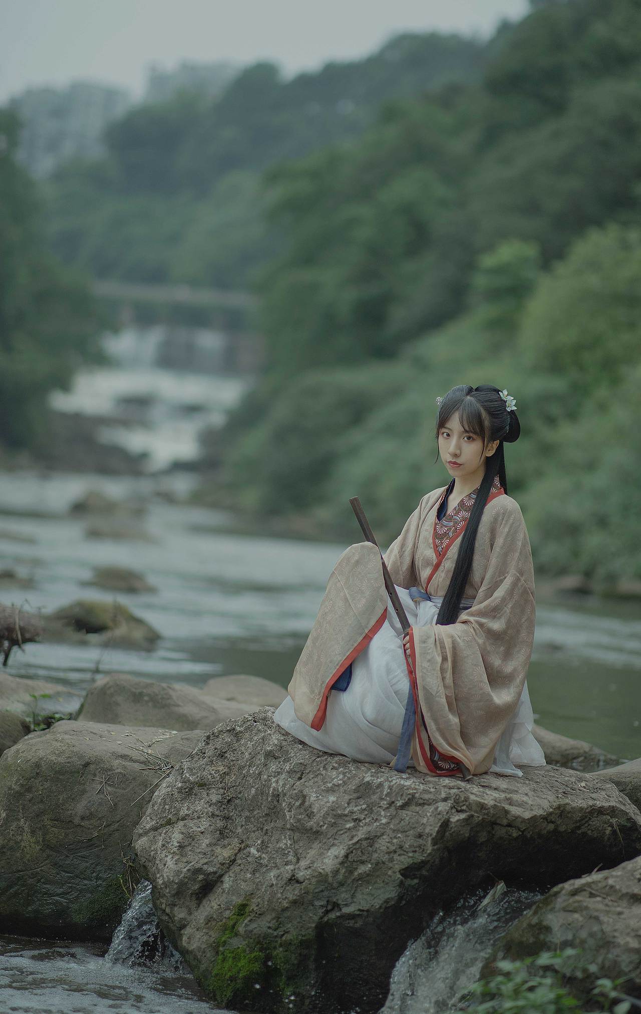 「清竹」中国风古风汉服摄影