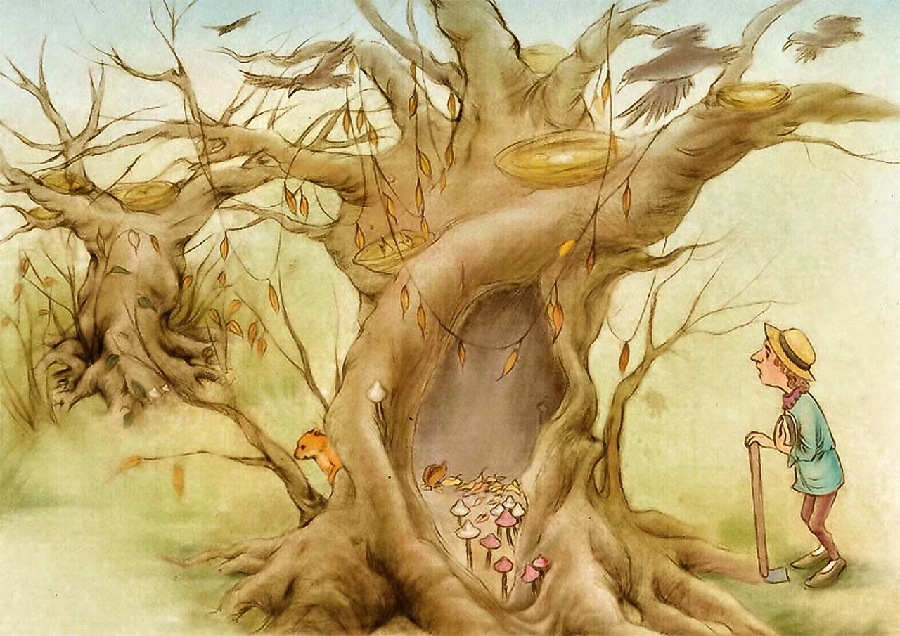 个人原创的故事插图