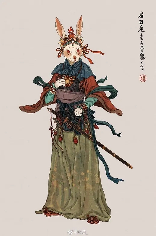 二十八星宿神将（一）（图ZMjYxMzIzOTY4） - 概念设定 - 站酷设计师慕阳TV艺术站原创素材 - 站酷ZCOOL