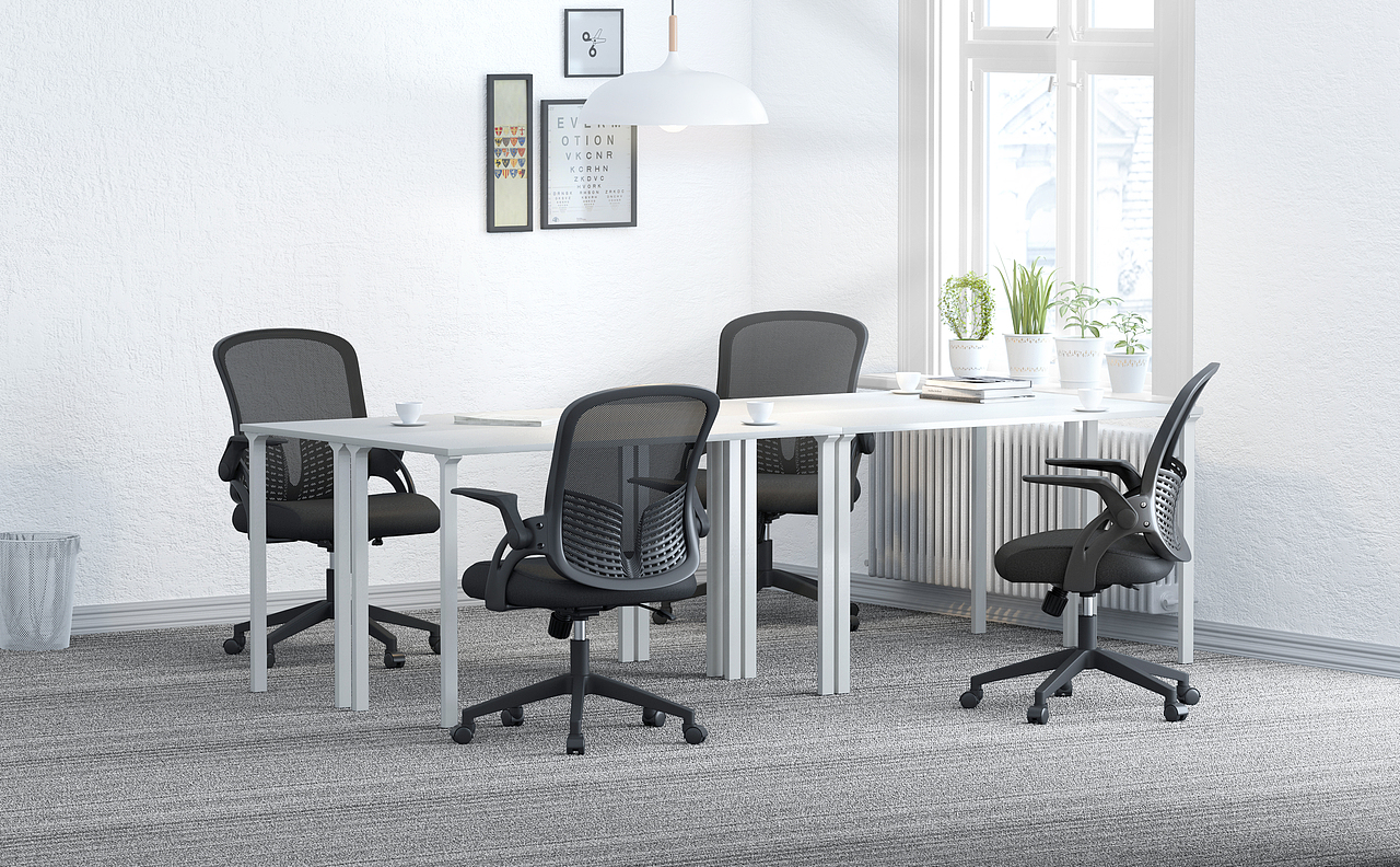 北欧办公椅建模+渲染