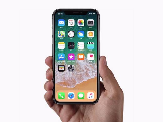 iPhoneX 手机样机 【PSD】