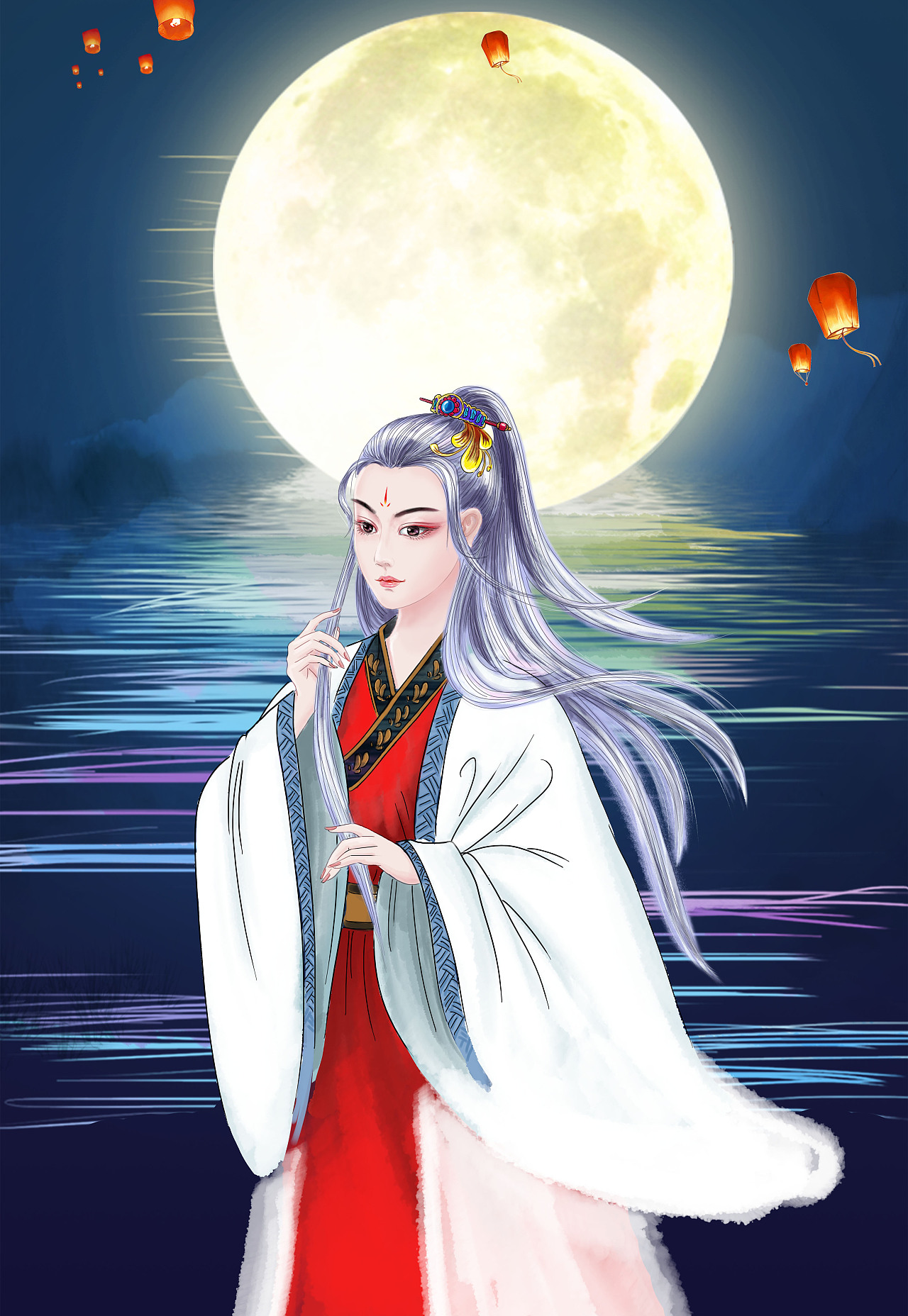 古风人物插画练习