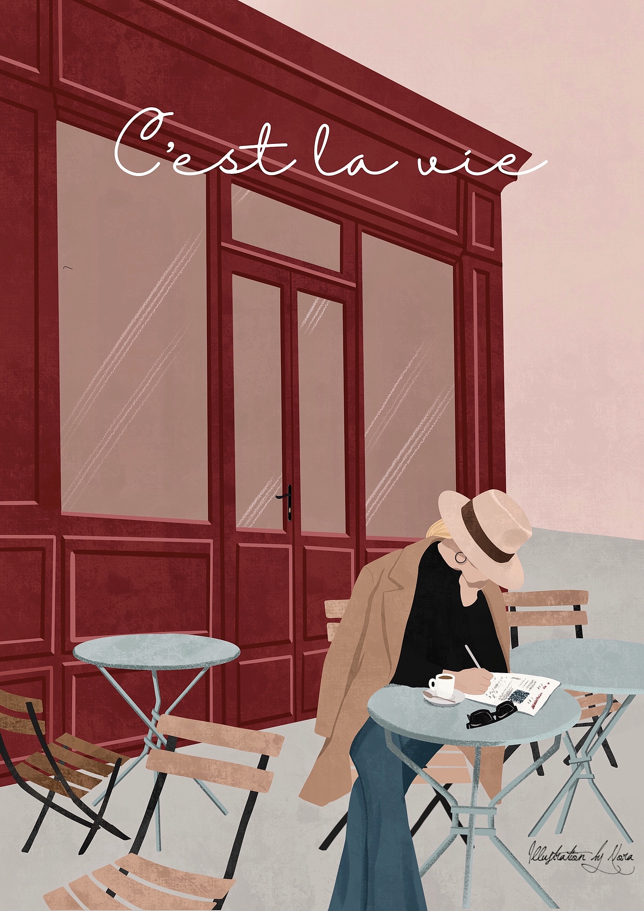 C‘est la vie 美好生活碎片（图ZMjIwMzYyNTA4） - 创作习作 - 站酷设计师Nora_inla原创素材 - 站酷ZCOOL