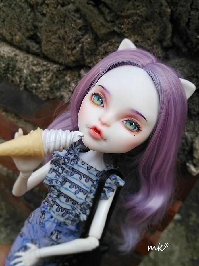 2015 Monster High 怪物高中娃娃 妆图（图ZMzg5MDc3MzI=） - 工艺品设计 - 站酷设计师米可mk原创素材 - 站酷ZCOOL