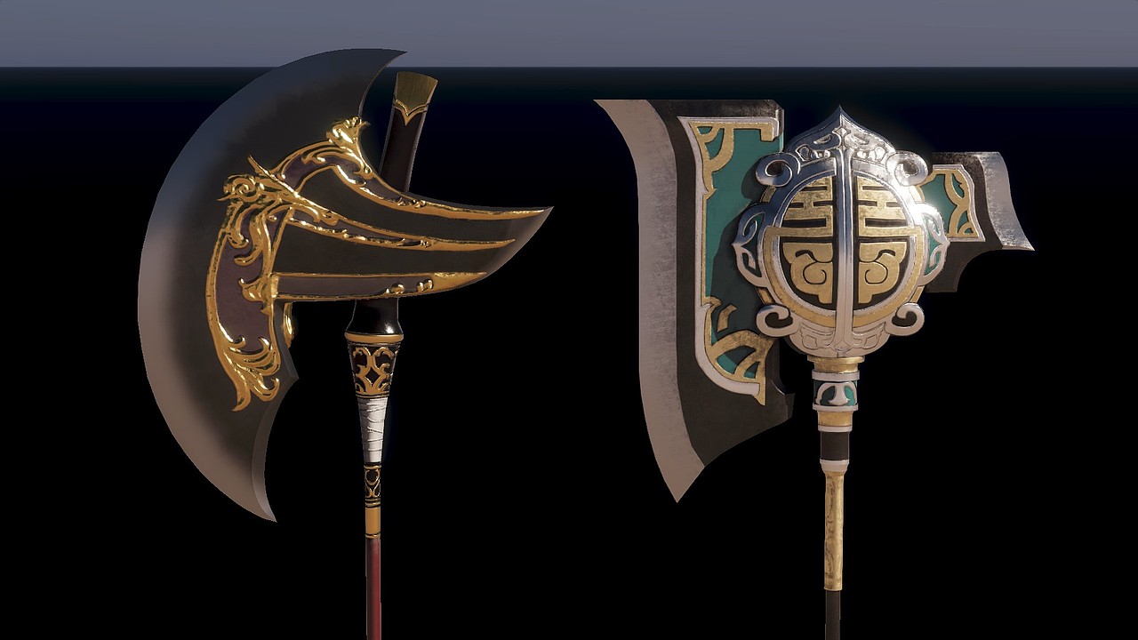 工艺品武器造型设计