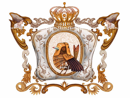 巴洛克框（个人主页-ZMzk0MzU4NjA=） - 商业插画 - 站酷设计师UEGAR_宇佳原创素材 - 站酷ZCOOL